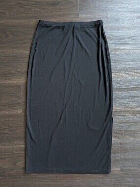 Cherokee Black Maxi Skirt Goth Fall Witchy Medium